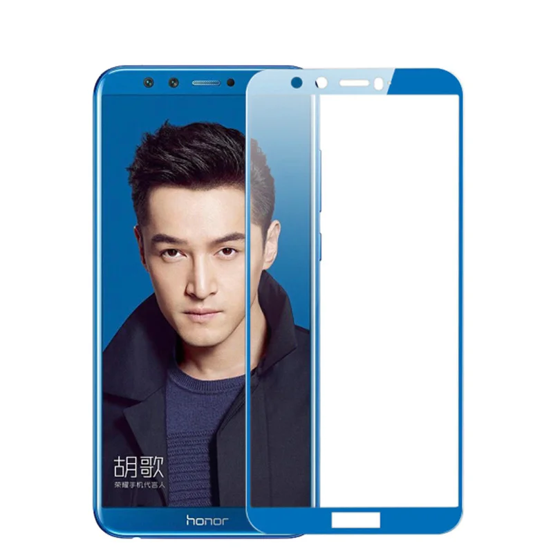 Фото Закаленное стекло 9H с полным покрытием Защита экрана для Huawei Honor 9 Lite Youth Edition LLD-AL00 5