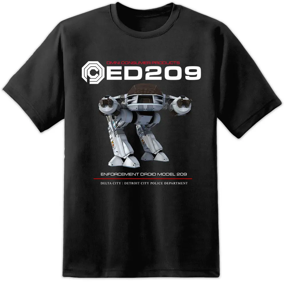 Мужская футболка s ED209 Robocop OCP Omni потребительские товары фильмы Weyland Corp ретро