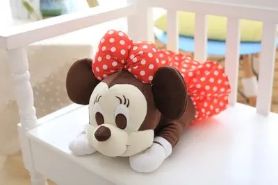 Minnie Aeruiy мягкая мультяшная аниме персонажи плюшевая коробка для ткани чехол игрушка, чучела животных чехол для салфеток, ежедневный домашний украшенный подарок - Цвет: Minnie