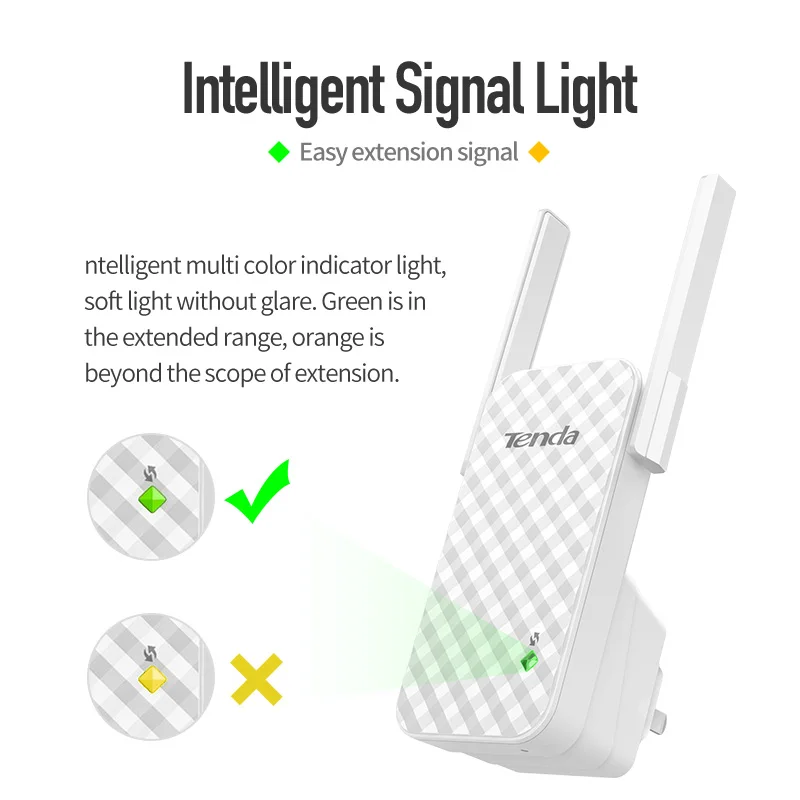 Tenda A9 300 м беспроводной Wi Fi ретранслятор усилитель сигнала WiFi маршрутизатор расширитель диапазона простая