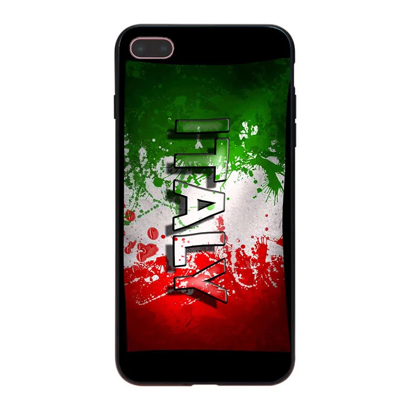 MaiYaCa флаг Италии роскошные красивые аксессуары для телефонов Чехол для iPhone 8 7 6 6 S Plus X XS XR XSMax 5 5S чехол SE чехол