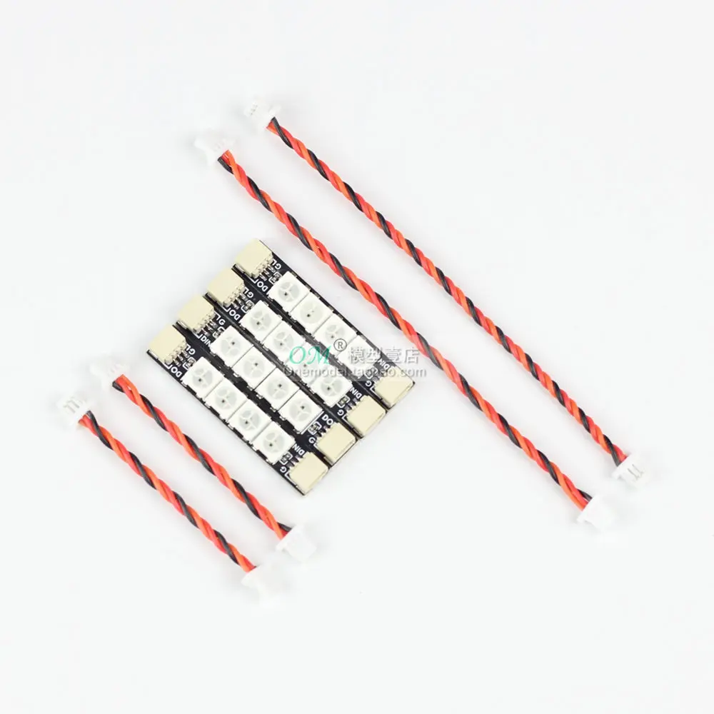 Контроллер Matek System 2812LED 2 6S светодиодный модуль управления с 5V BEC / 2812 LED