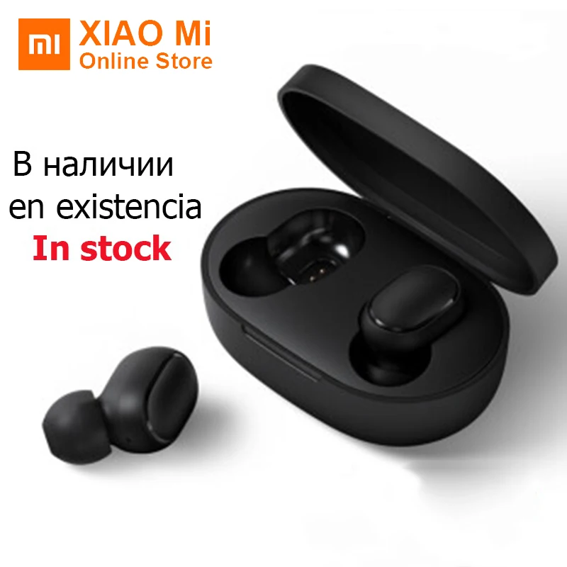 Xiaomi Redmi Airdots True беспроводные bluetooth наушники TWS 5,0 xiaomi Air Airdots pro гарнитура DSP с микрофоном