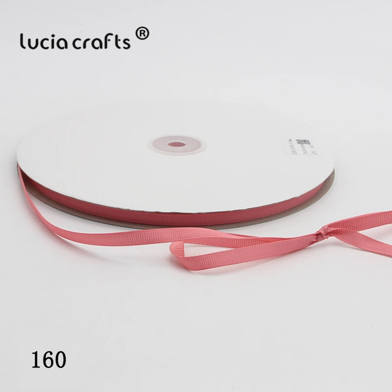 Lucia Crafts 100y 6 мм многоцветные корсажные ленты бант поделки Сделай Сам шитье ручной работы упаковочные материалы аксессуары 040054279