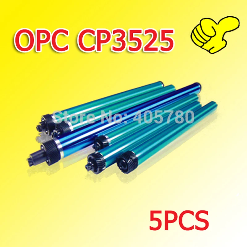

Тонер-барабан CP3525, совместимый с HP3525 CM3530 CE250 251 252 253, 5 шт.