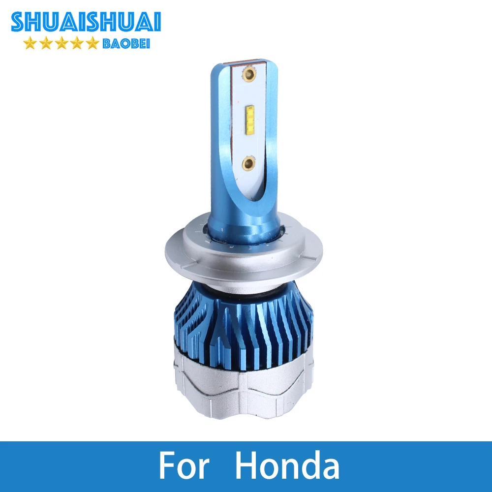 2 предмета авто фары для Honda Accord City Civic CR-V Odyssey Insight 12 V светодиодный H1 H4 H7 H11 9005/HB3 9006/HB4 для автомобильных фар