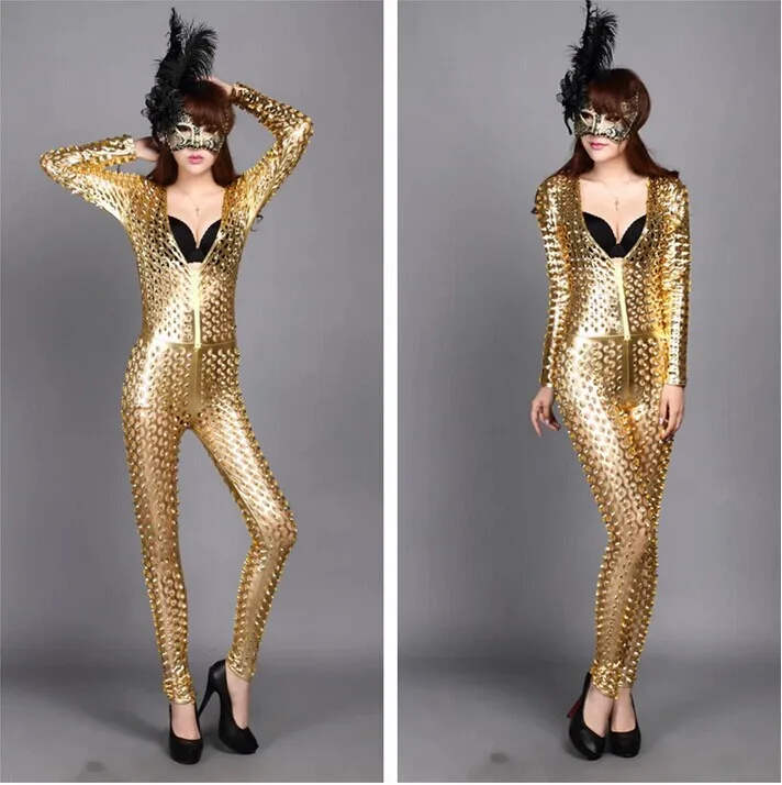 Вязание Новый 2019 Для женщин одежда сиамские брюки леггинсы отверстия комбинезон