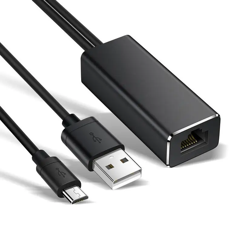 Для адаптера Ethernet Usb 2 0 к Rj45 для Google Ultra Audio Tv Stick микро сетевая карта с интерфейсом