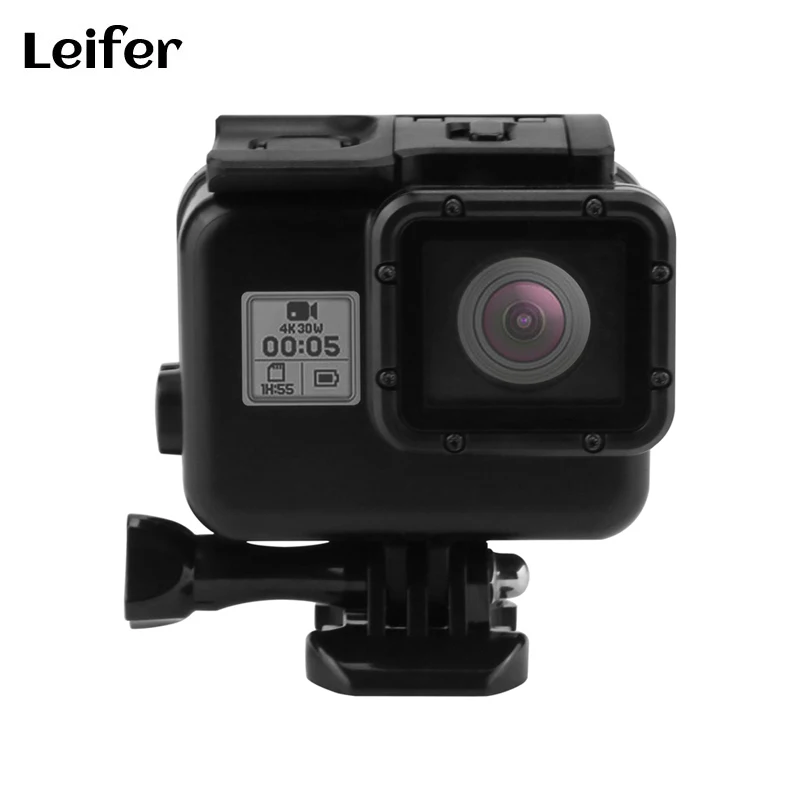 Лейфер 45 м Дайвинг Водонепроницаемый чехол для GoPro Hero5 черный Hero 5 edition Камера