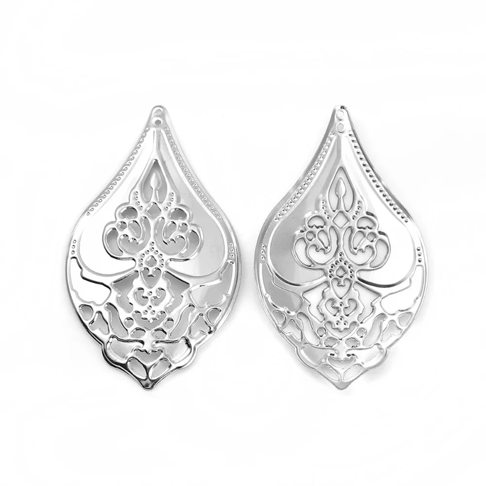 Doreen Box Φ подвески вырезанные под старину медные 70 мм (2 6/8 дюйма) x 40 (1 5/8 30 шт. |