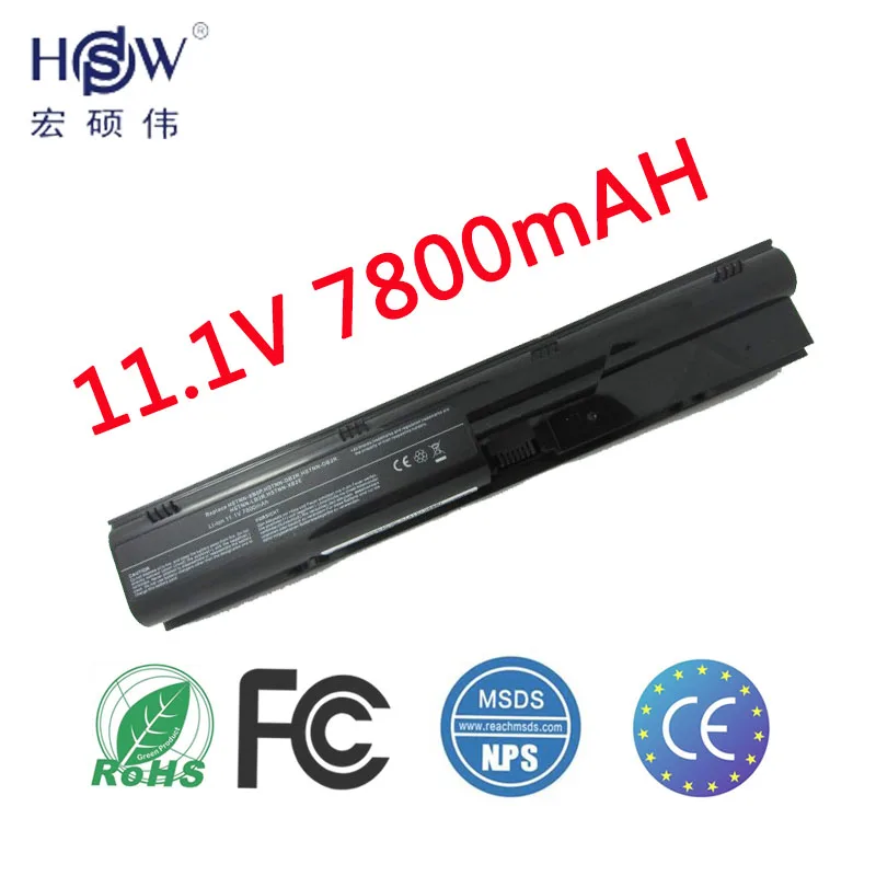 Аккумулятор HSW 7800 mAh для hp ProBook 4330 s 4331 4430 4431 4435 4436 4530 4535 633733 151 1A1 321 633805 001|battery for hp|battery