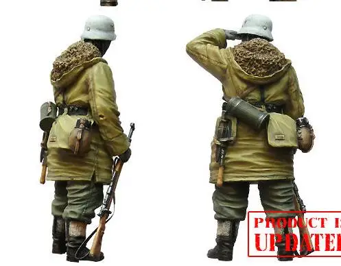 1/35 фигурки из смолы Второй мировой войны, немецкий гренадер, 1 шт., модельные наборы
