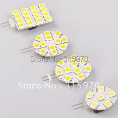 

27Led G4 Lamp Lighting Dimmable Bulb SMD 5050 12VAC/12VDC/24VDC White And Warm White Marine Light Car Light 10pcs/lot