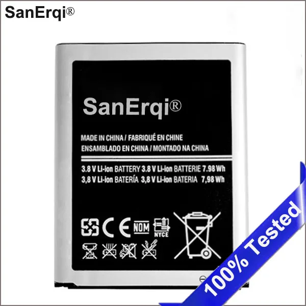 

SanErqi For Samsung S3 EB-L1G6LLU Battery For Samsung Galaxy S3 i9300i i9308 i9305 i9082 i9080 i9128E i9060 i9301 i9118 i9182
