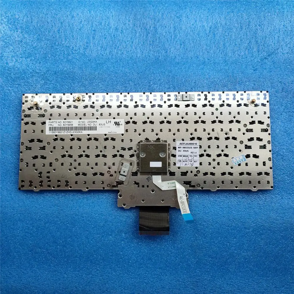 

New Original For Lenovo Thinkpad X100 X100E x120 X120E E10 E11 Series keyboard Black US Layout