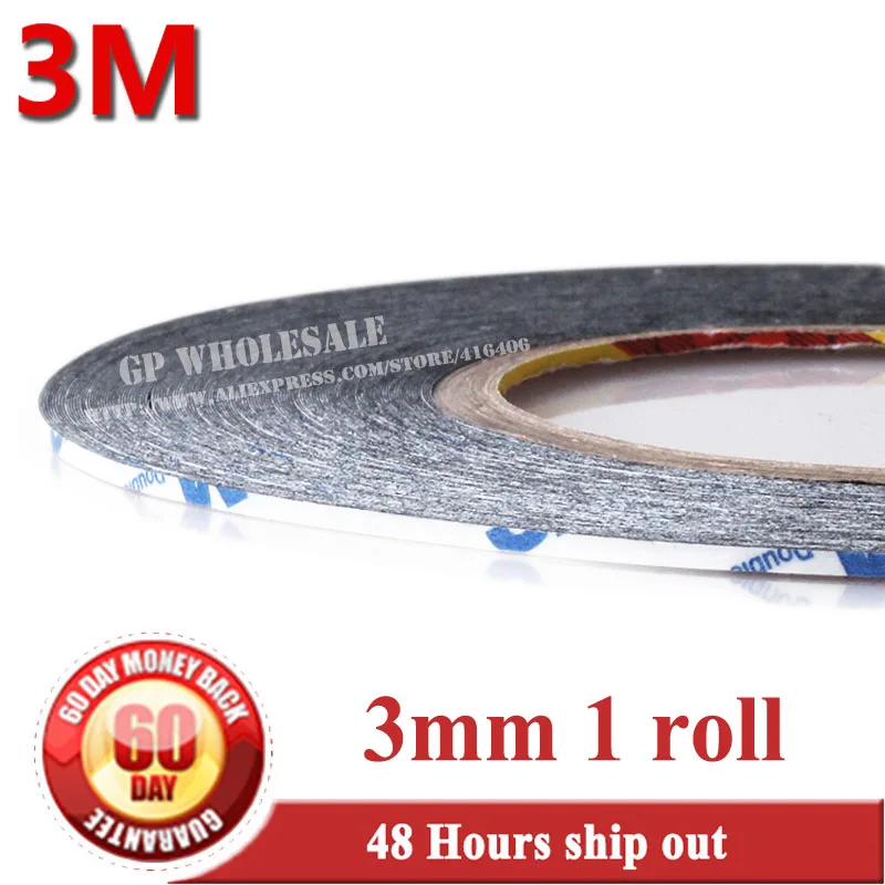 

American 3M Double-sided Tape 9448 3mm*50m Ultra-thin Mobile Phone Repair Powerful Stickers Special LCD/Touch Screen Tape