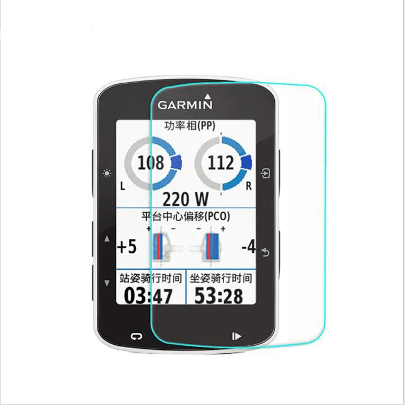 Tempered Glass Protective Film Guard For Garmin edge 520/520 Plus Bicycle GPS Riding Bike Computer LCD Screen Protector Cover |