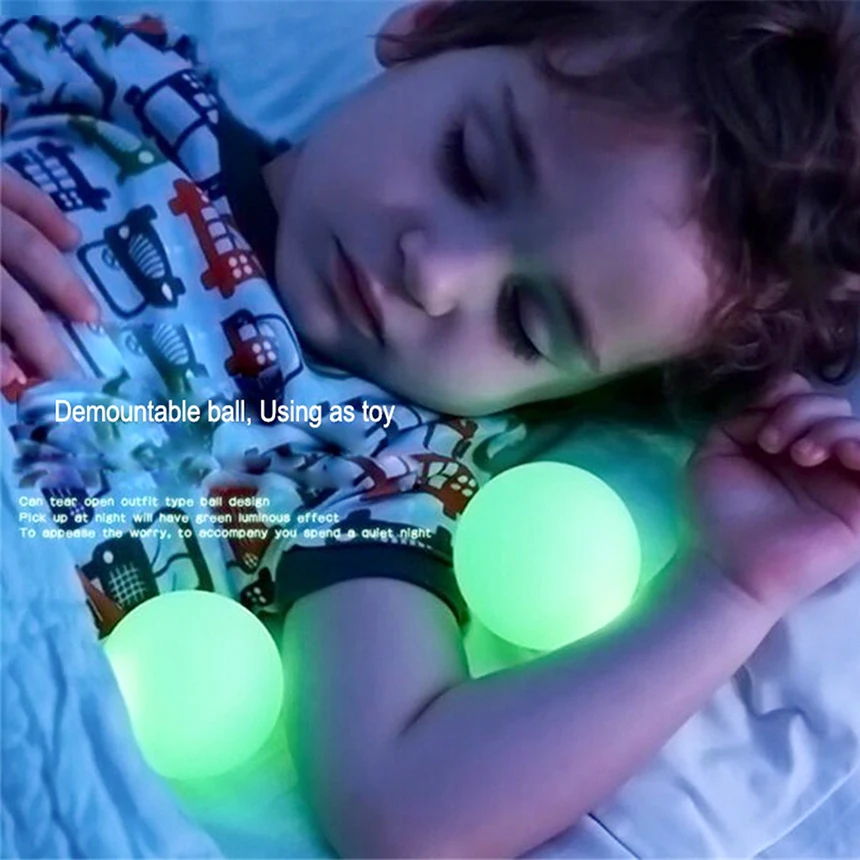 7 цветов Изменение ночник светящийся шары творческий светодиодный лампы гриб