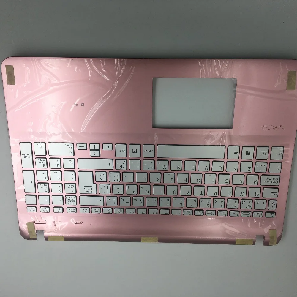 AIYIGI Канада клавиатуры ноутбука и запястья Заменить SONY Vaio SVF1521K1EB SVF1521p1r SVF152C29M SVF1521V6E черный/белый крышка клавиатуры