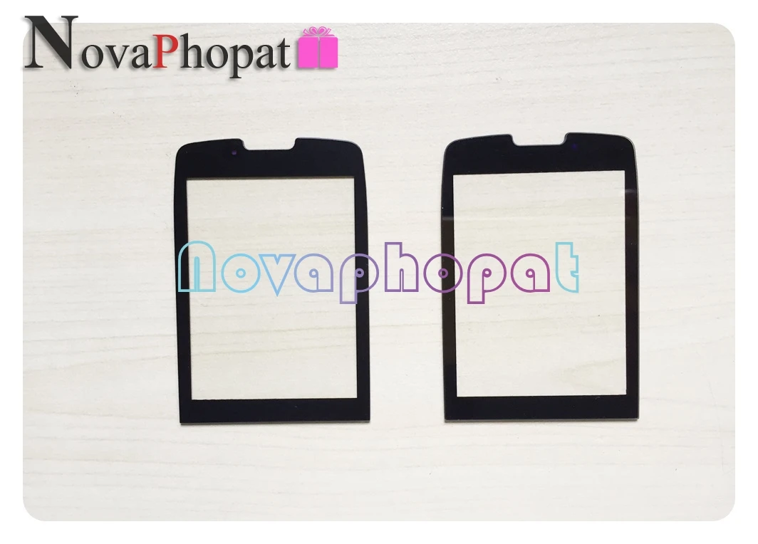 Novaphopat 10 шт./лот для Philips Xenium X5500 стеклянный объектив экран Запасные части +