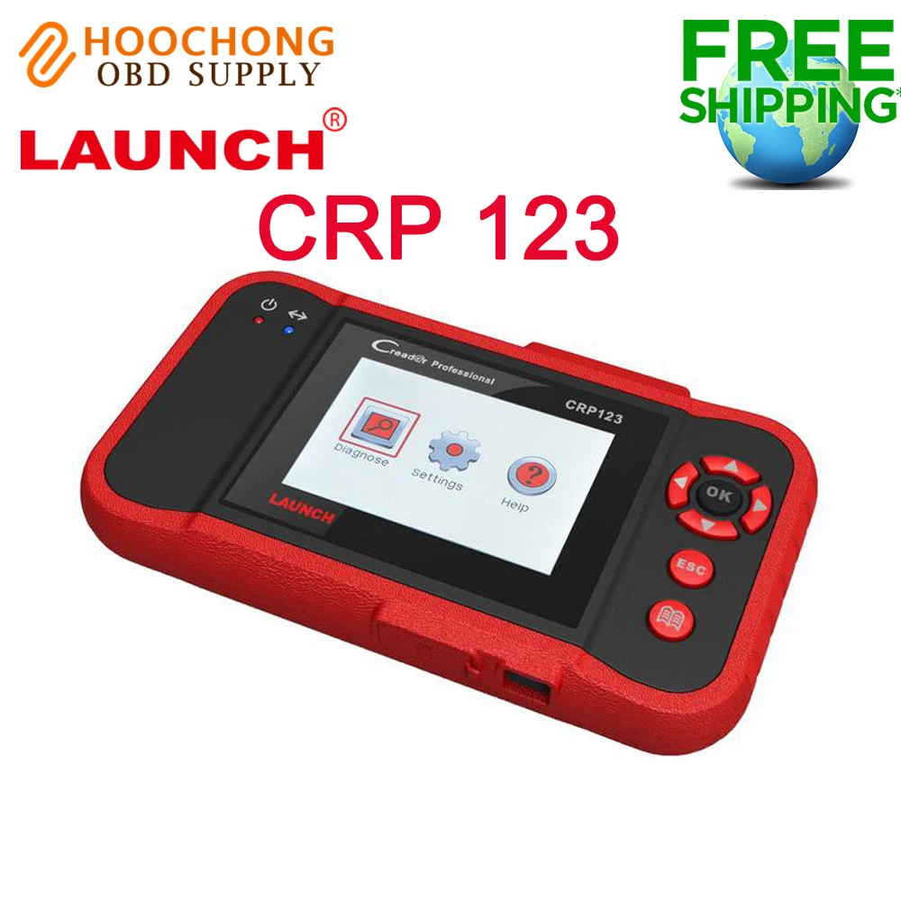 Лидер продаж 2017 Launch X431 CRP123 cr Creader профессиональный считыватель кода 123 сканер DBScar