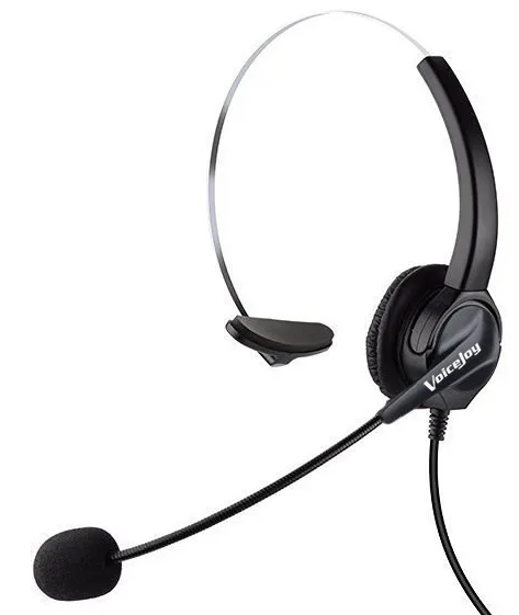 VoiceJoy колл-центр гарнитура телефонный разъем RJ9 только для телефона AVAYA 1608 1616 9608 9610