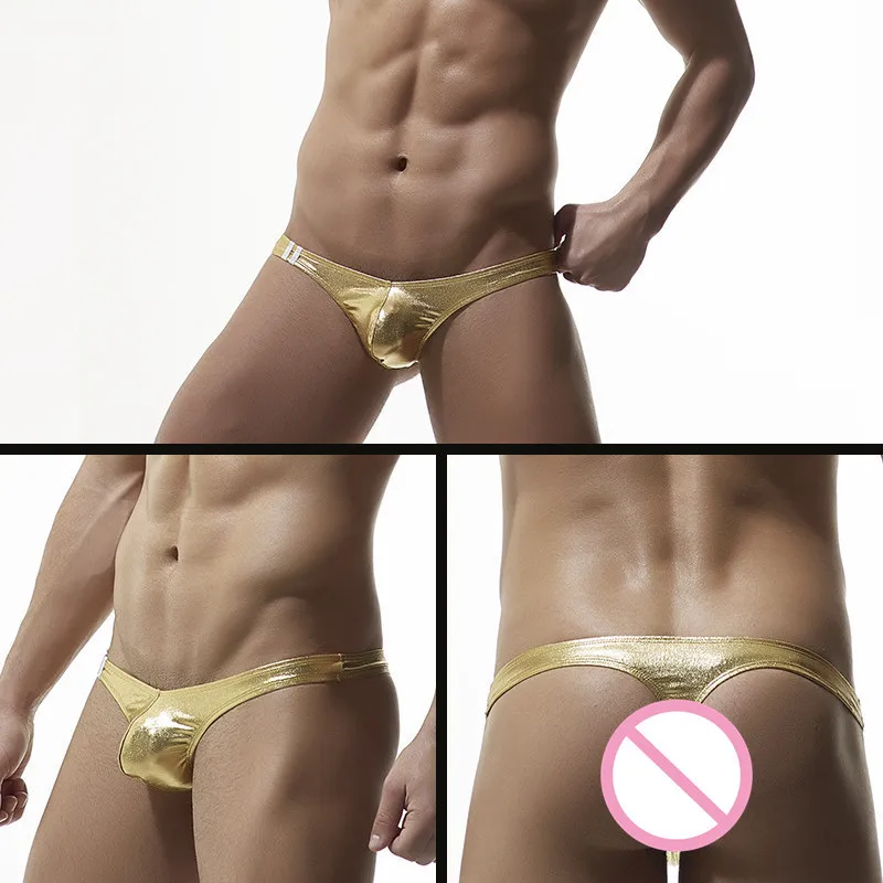 4PCS/Lot Sexy Men Underwear Bulge Pouch G-string Jockstraps Briefs Underpants Triangle for Men's Lingerie Panties Briefs Thong