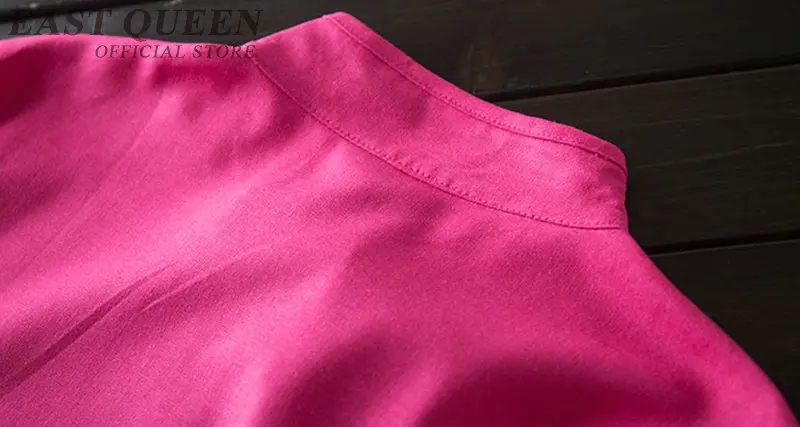 Китайские Топы Cheongsam для женщин, свободная Ретро винтажная рубашка, Женская туника, традиционная китайская одежда, Женские китайские Топы TA1684