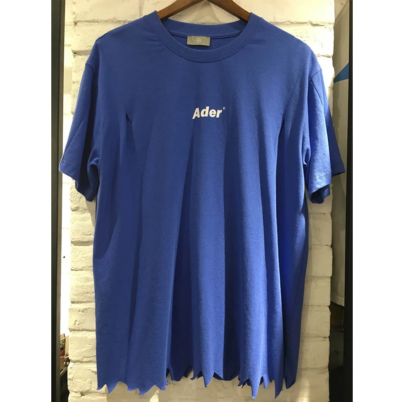 Мужская/женская футболка черная/белая/синяя в стиле хип хоп|Мужские футболки| |