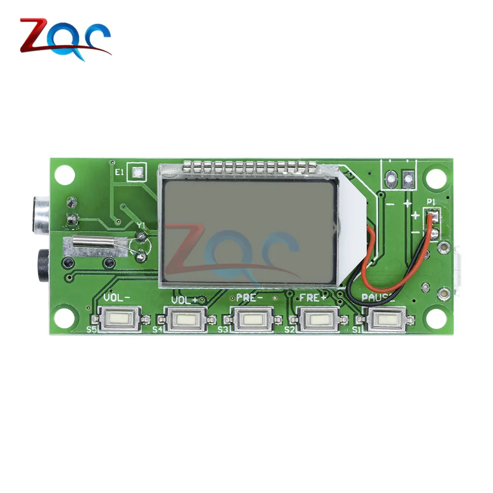 DSP PLL 87-108MHZ lcd FM Радио беспроводной микрофон стерео передатчик приемник модуль горячая Распродажа абсолютно
