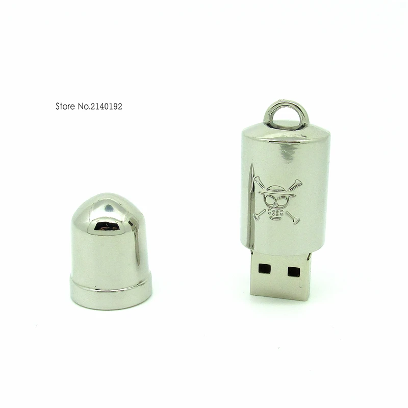 Новый дизайн металлическая в форме пули USB флешка памяти 2 0 Флеш накопитель 32 ГБ 16