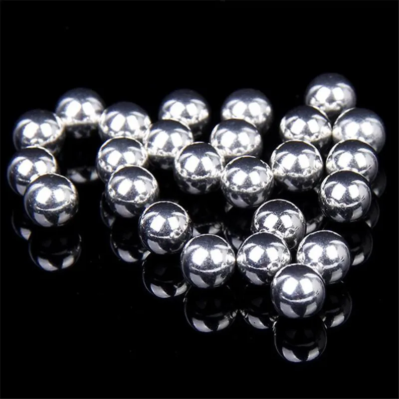 Блестящий серебряный жемчуг без отверстий 3 12 мм|beads beads|beads for craftsbeads decoration |