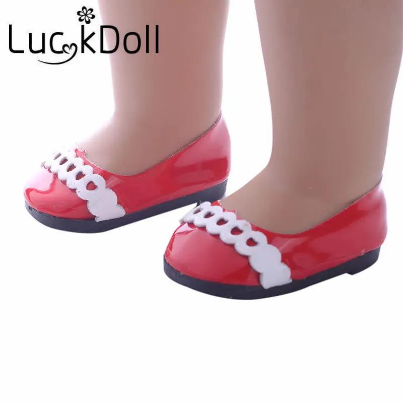 LUCKDOLL однотонная обувь для 18 дюймовых американских кукол аксессуары кукол|for