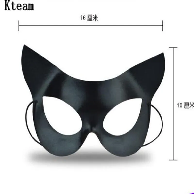 2017 Новая горячая распродажа маски Женщины-кошки на Хэллоуин для девочек на вечеринке для женщин в стиле зоопарк в ночном клубе