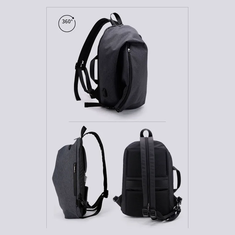 ARCTIC HUNTER, 15,6 дюймов, USB, водонепроницаемая мужская сумка для ноутбука, Спортивная, для путешествий, бизнес, ноутбук, мужской рюкзак для мальчиков, школьный ранец