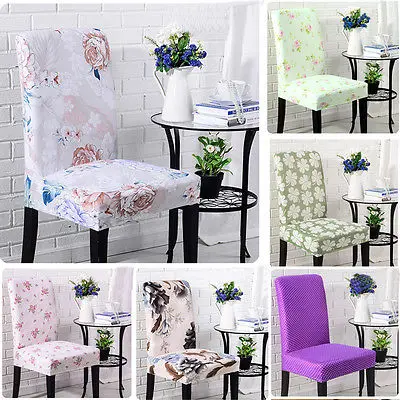 Эластичный чехол на стул из пасторального спандекса для свадьбы банкета декор