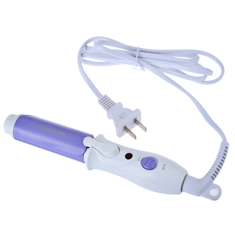 Gustala Mini Portable Electric Hair Curler Personal Styling Tools Thermostatic Wavy Tourmaline ceramic Curling Iron EU PLUG |