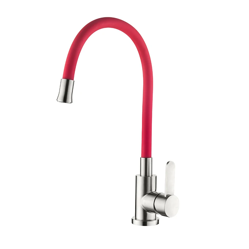 L74004-1 LEDEME, дизайн, кухонный кран, 360 Поворотный, нержавеющая сталь, одна ручка, смеситель, раковина, кран, выдвижной, вниз, хромированная отделка, L74004 - Цвет: L74004-1