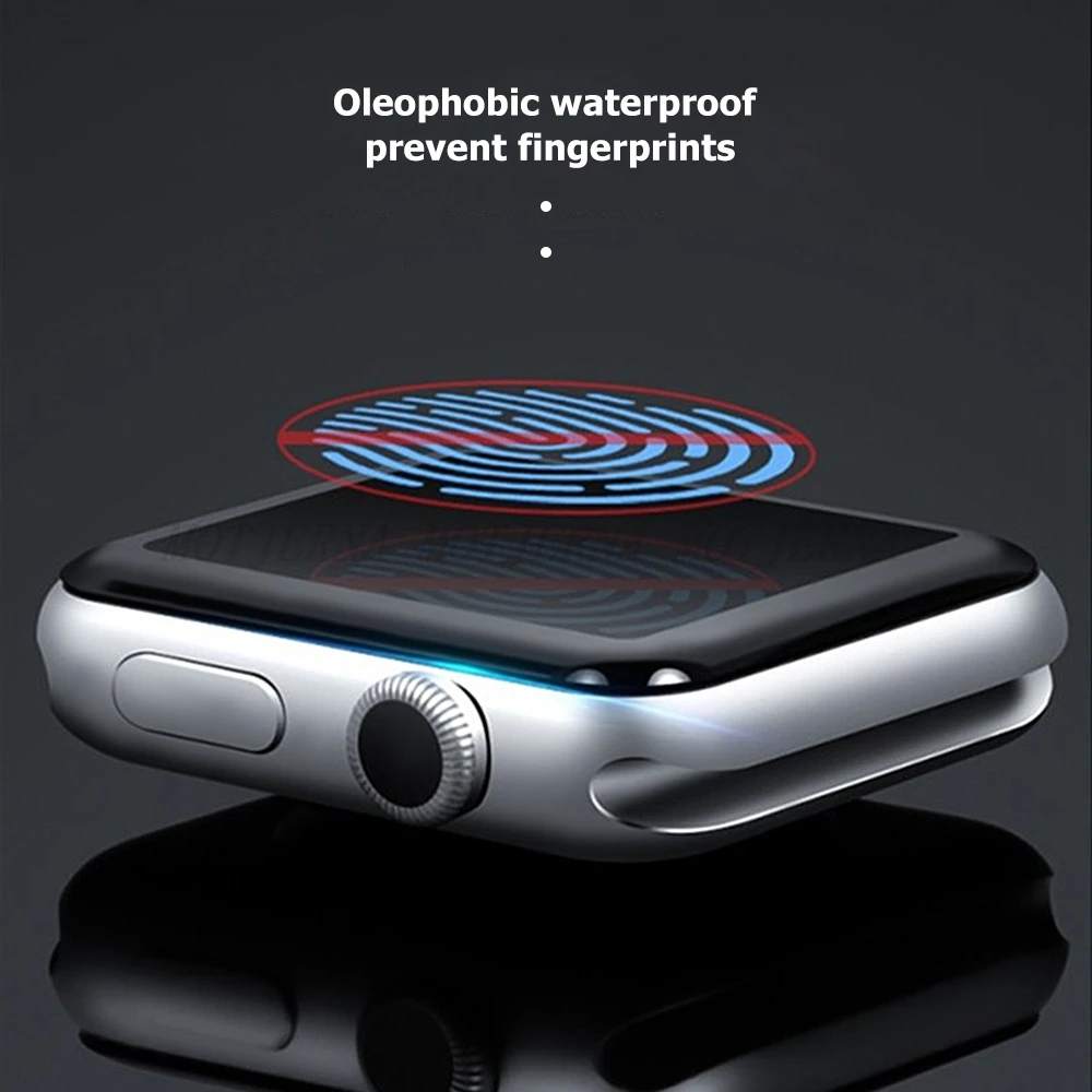Для iWatch 3D изогнутая полная защита ТПУ Гидрогелевая пленка для Apple Watch 1 2 3 4 Защита
