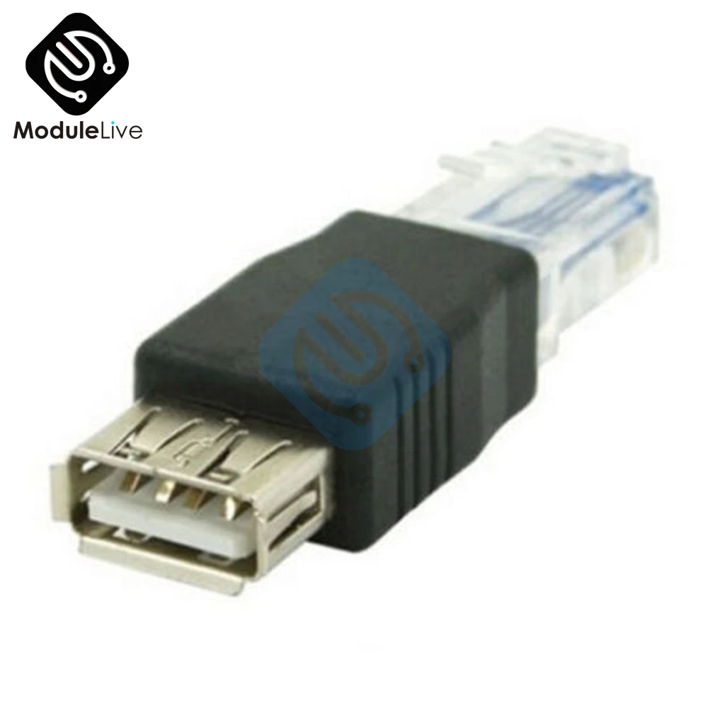Сетевой адаптер с USB A типа Мама на 10/100 Мбит/с|Соединители| |