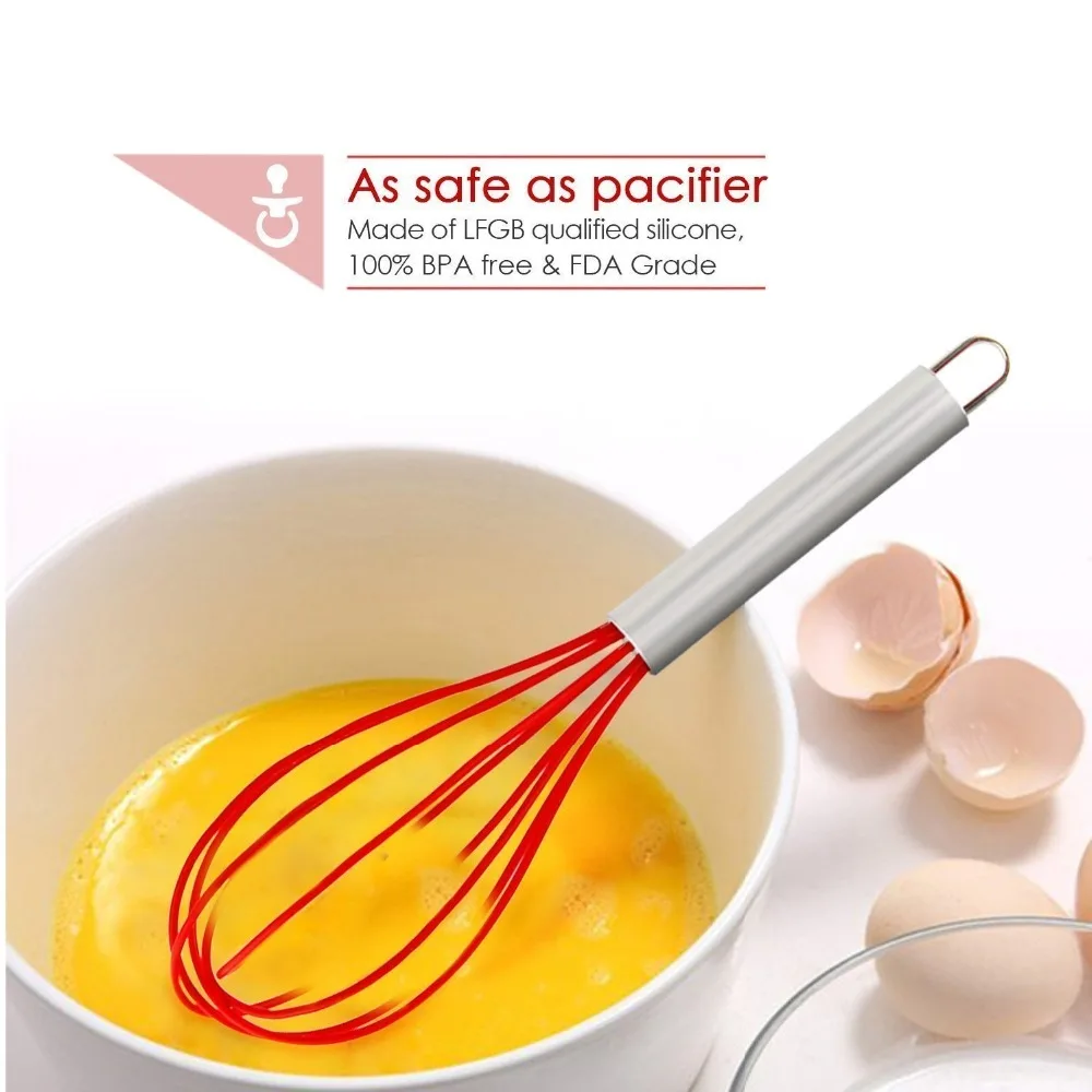 5 шт. силиконовая кухонная утварь шпатель набор силиконовых кухонных