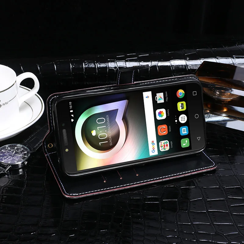 Чехол для Alcatel Shine Lite чехол с откидной крышкой из крокодиловой кожи телефона в