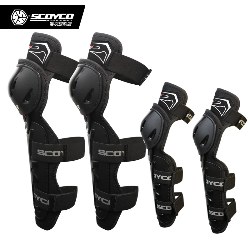 (4 шт./компл.) 100% оригинальный бренд Scoyco K11H11-2 защита для колена и локтя мотоцикла