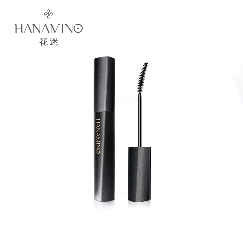 HANAMINO бренд натуральный черный Удлиняющая и подкручивающая тушь для ресниц легко