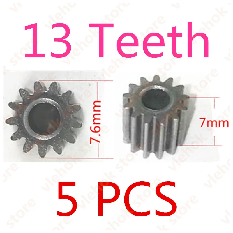 13Teeth 5PCS RS550 двигатель 9,6 в 10,8 в 12 В 14,4 В 16,8 в 18 в Замена для BOSCH DeWALT HITACHI MAKITA METABO Milwaukee Hilti Ryobi DEVON RS-550 - Цвет: 13Teeth 5PCS