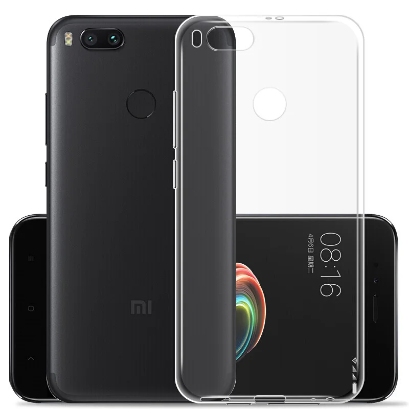 Для Xiaomi mi 5X чехол MOFI A1 силиконовый прозрачный ТПУ мягкий для Полное покрытие Ясно