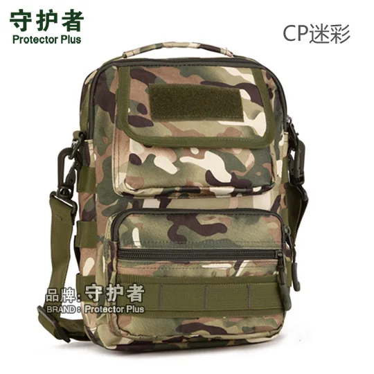 MOLLE мужские сумки через плечо дорожная сумка армейский зеленый волк коричневый A3180 - Цвет: CP camouflage