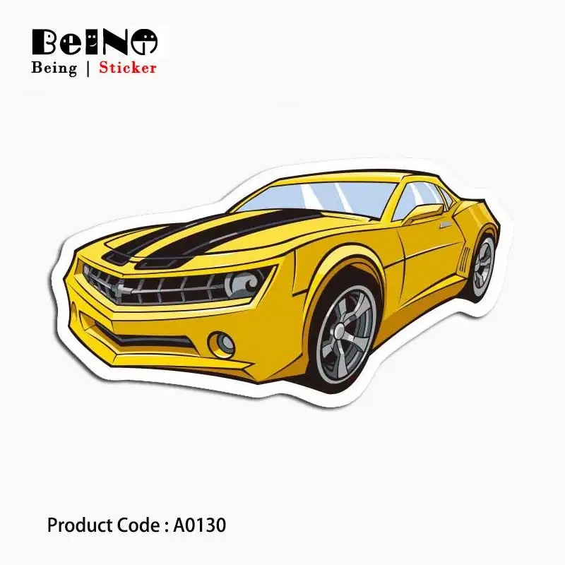 Спортивный автомобиль Cool Drive Стикеры запустить двигатель Водонепроницаемый