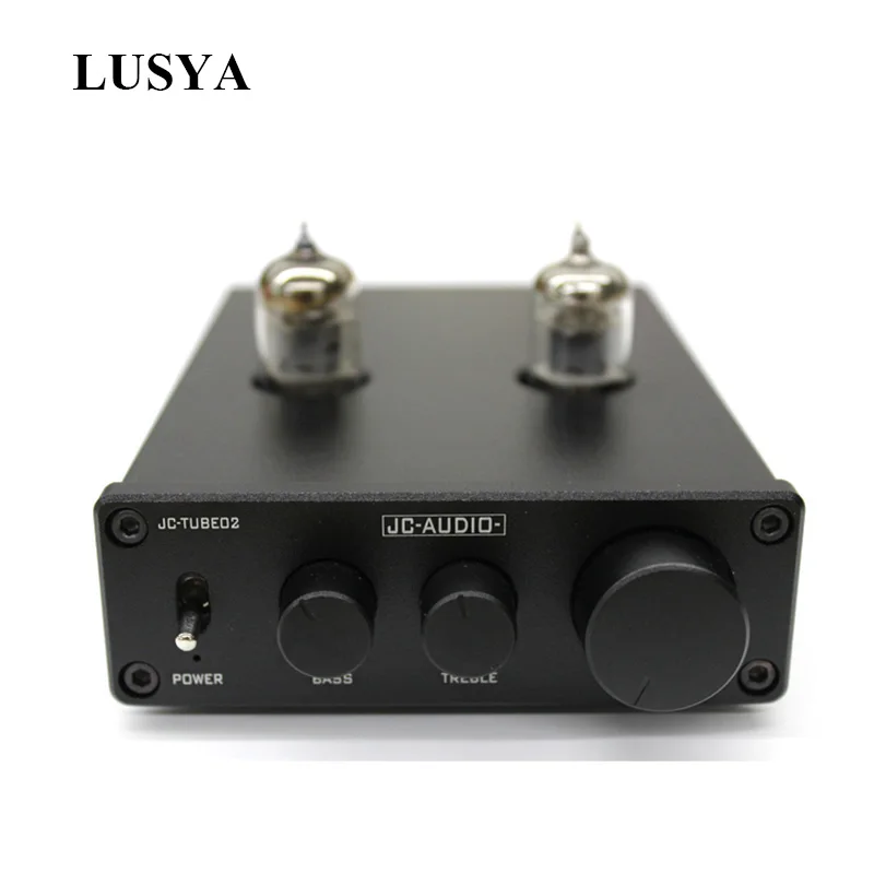 Lusya JC TUBE02 6J1 ламповый усилитель плата JRC5532 tone preamp Tone effect T0690|Усилители мощности| |