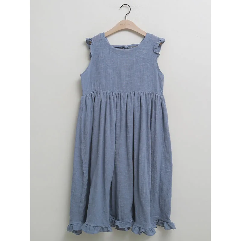 Льняное платье для беременных женщин одежда без рукавов свободные платья Одежда